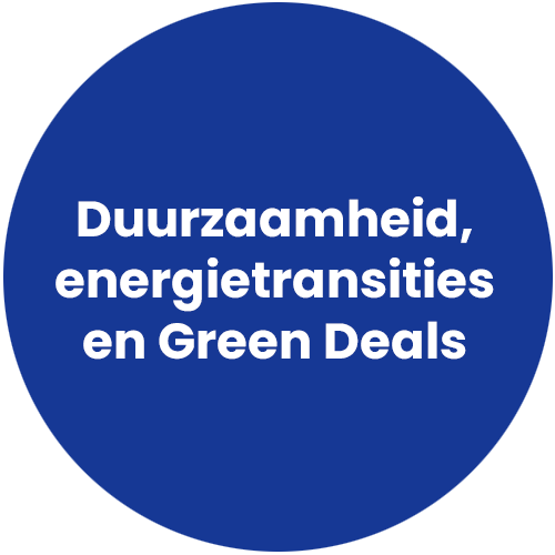 VanStrategie - Sectoren waarvoor wij werken: Duurzaamheid, energietransitie, Green Deals
